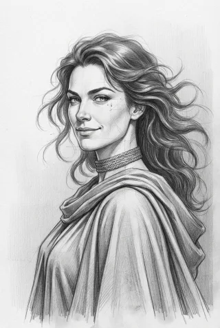Pencil study sketch