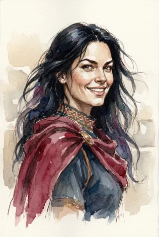 Watercolor sketch