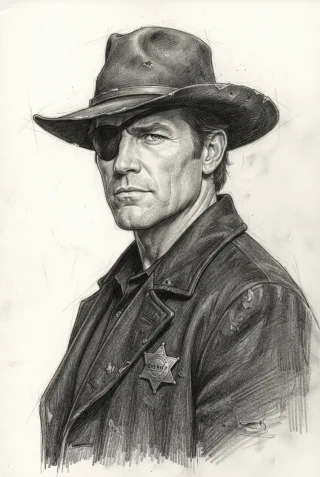 Pencil study sketch