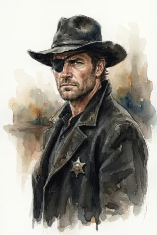 Watercolor sketch